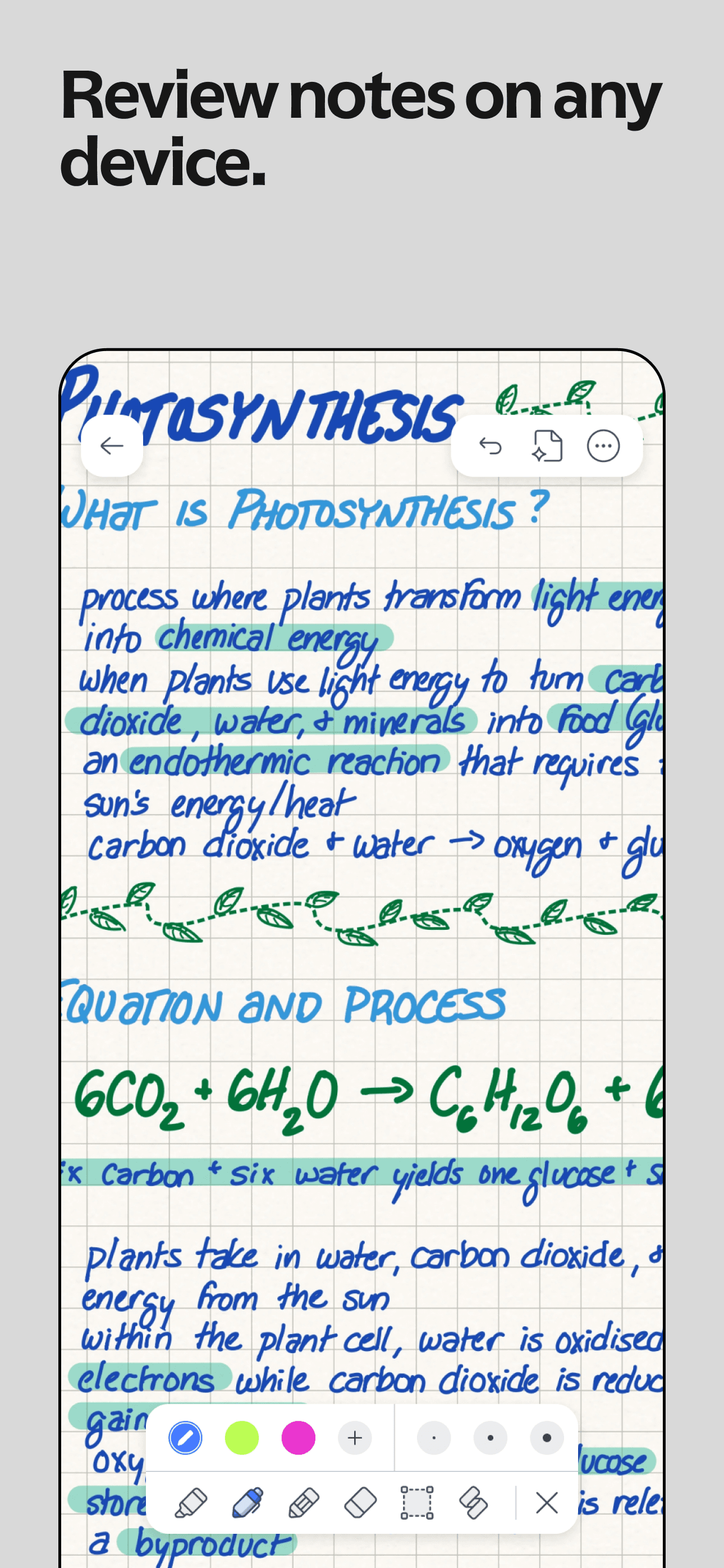 Notability: AI Notes & Planner screenshot 3