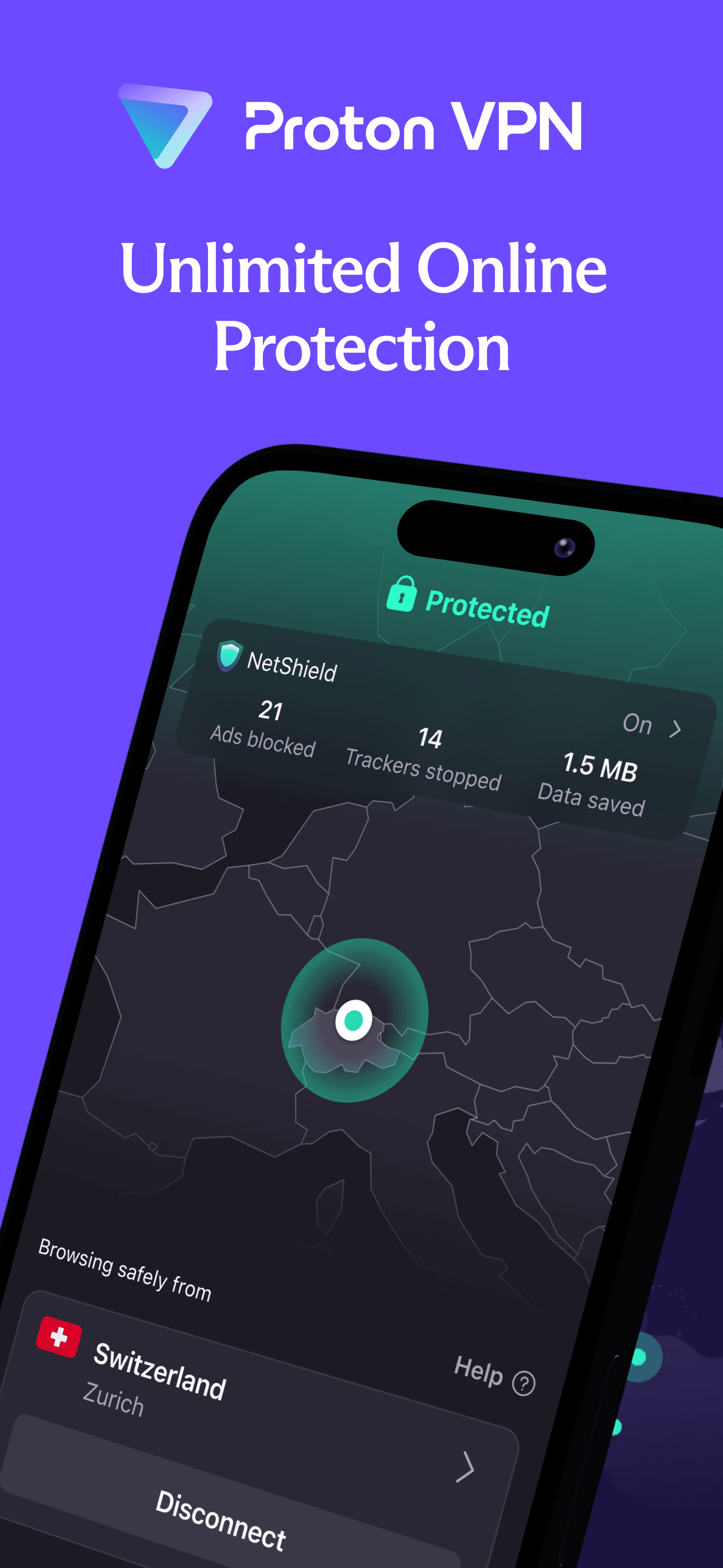 Proton VPN: Fast & Secure screenshot 1