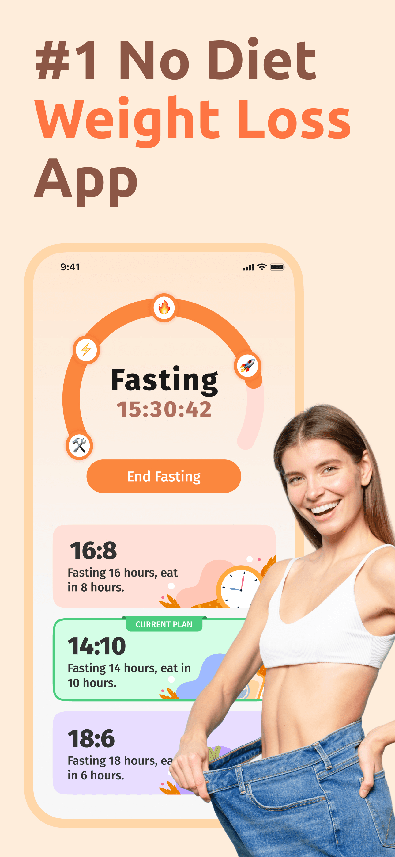 Intermittent Fasting: PureFast screenshot 1
