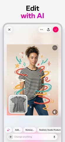 Bazaart AI Photo Editor Design screenshot 3