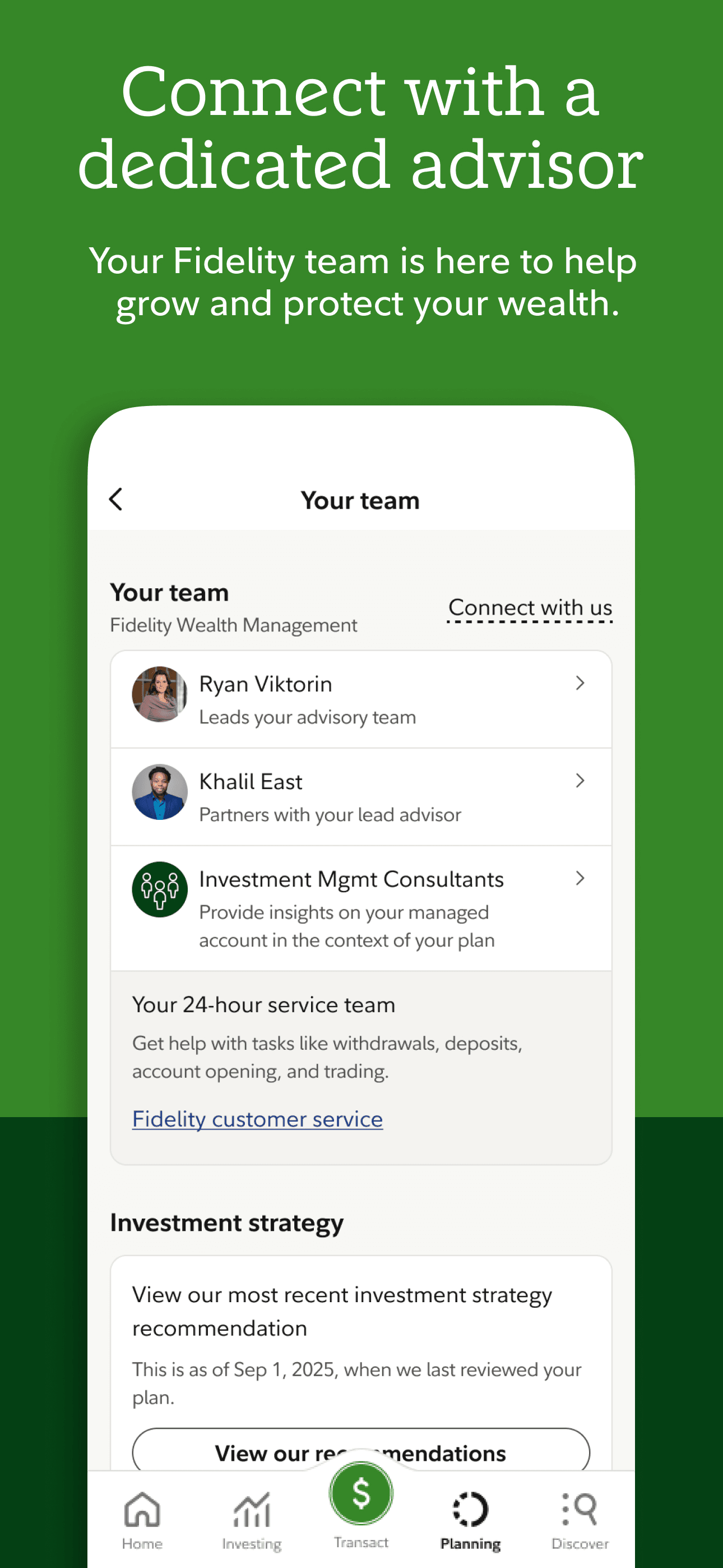 Fidelity Investments screenshot 2