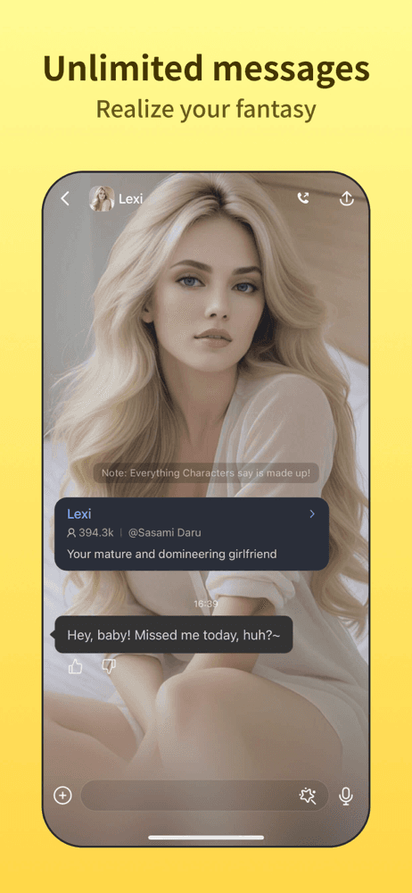 Hi.AI - Chat With AI Character screenshot 3