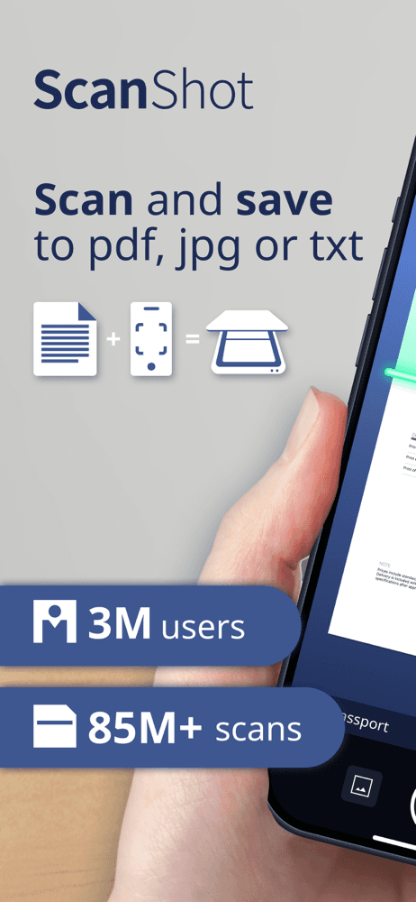Scan to PDF-Document Scanner screenshot 1