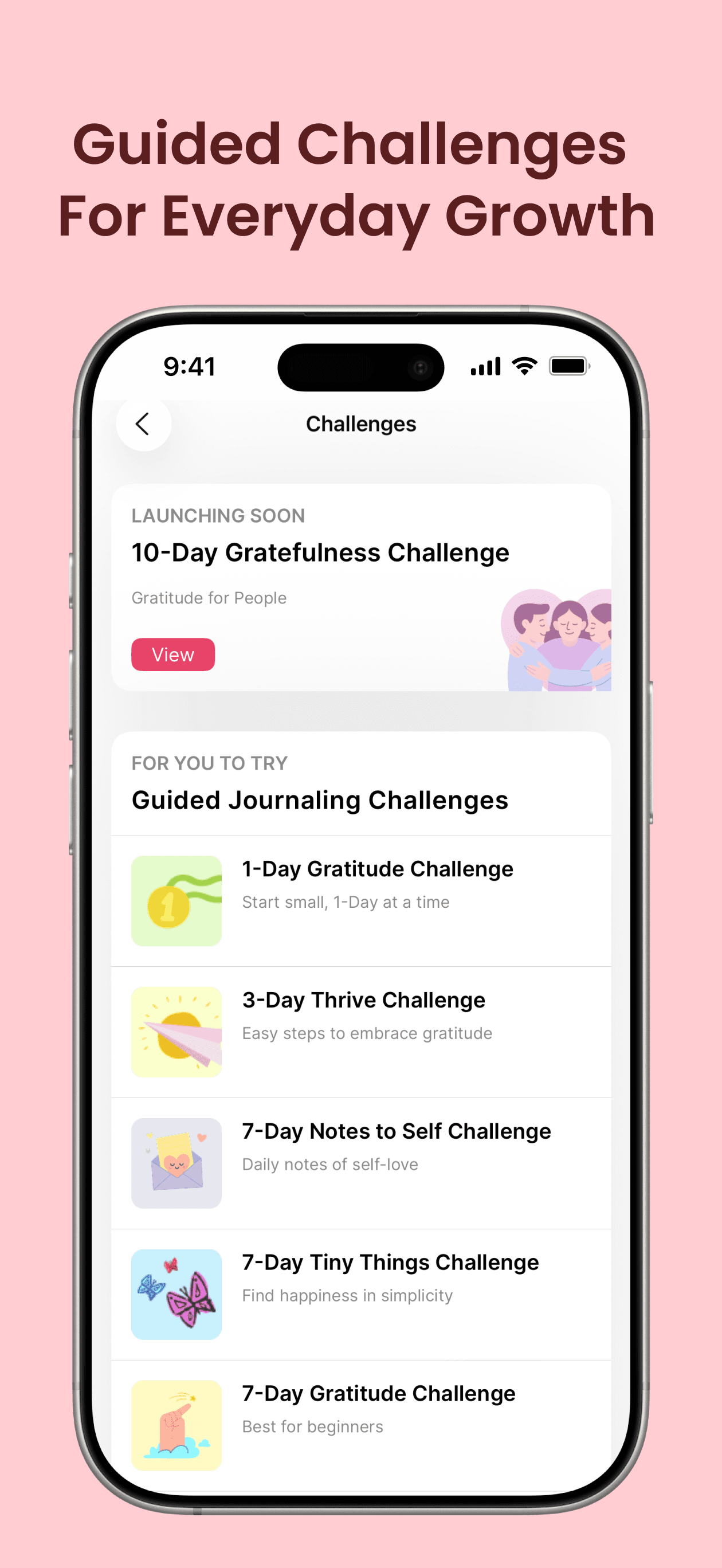 Gratitude: Self-Care Journal screenshot 3