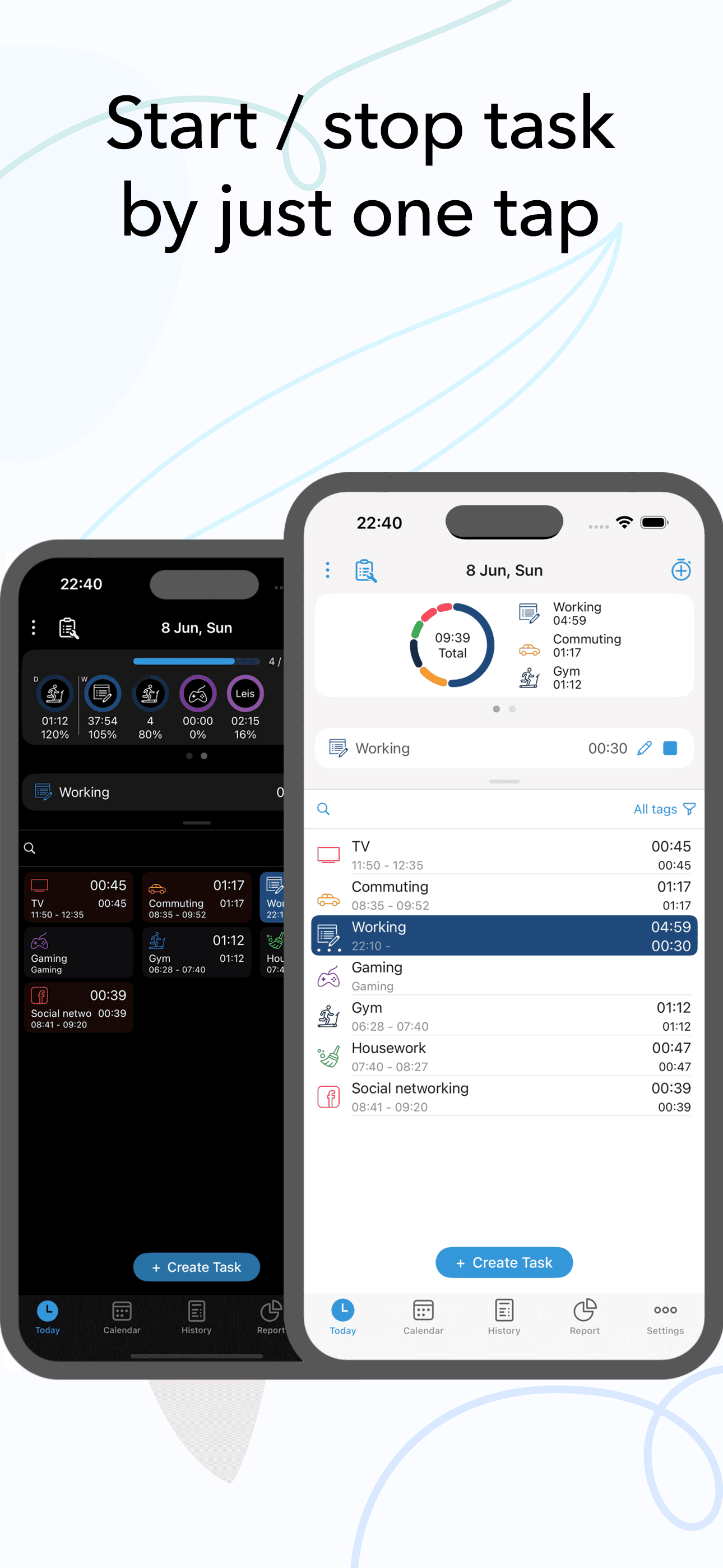 ATracker Time Tracker screenshot 1