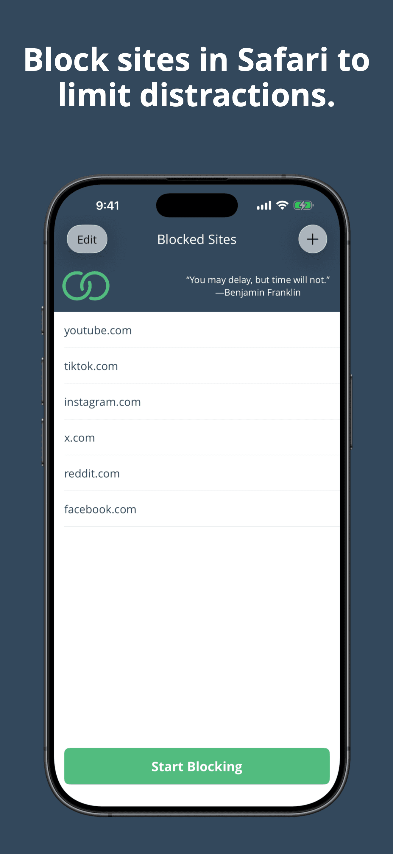 Liberate: Website Blocker screenshot 1