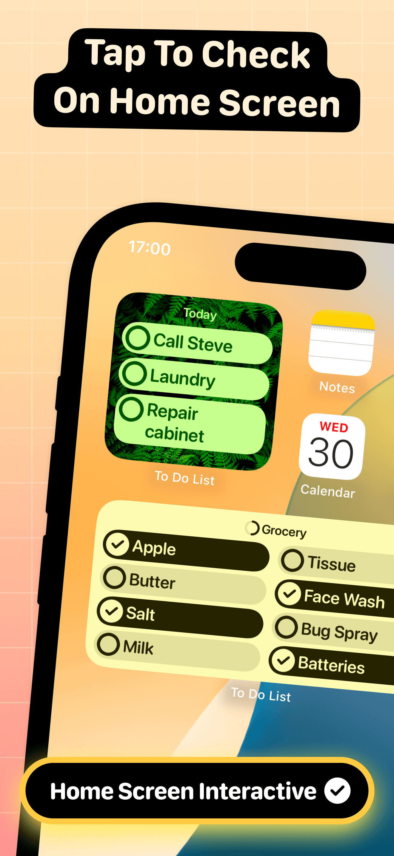 To Do List Widget screenshot 2
