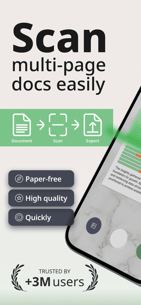 Scan to PDF-Document Scanner screenshot 1