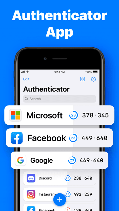 Authenticator App+ screenshot 1