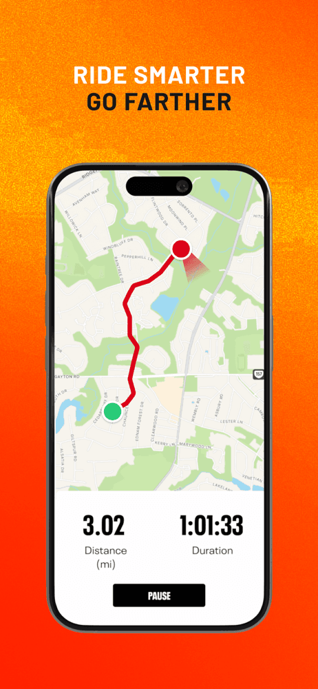 Map My Ride With GPS Tracker screenshot 1
