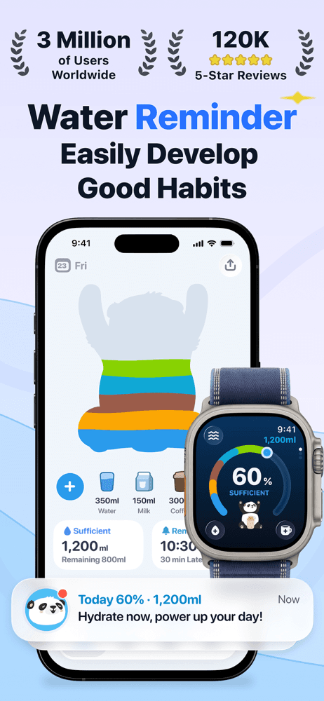 Water Tracker - Drink Reminder screenshot 1