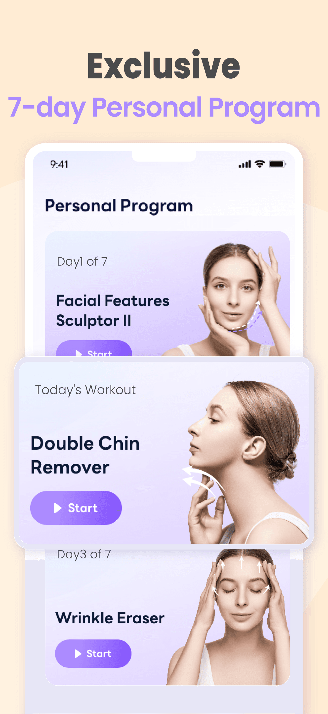 FaceYogi - Face Yoga, Massage screenshot 3
