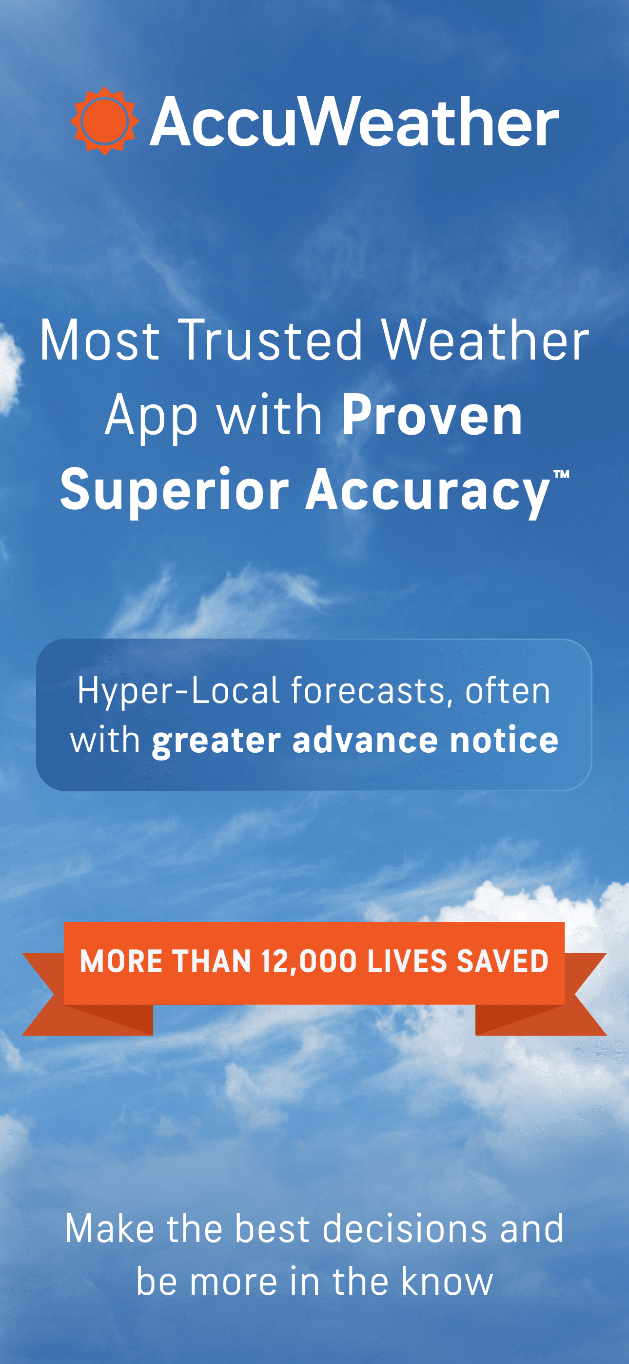 AccuWeather: Weather Forecast screenshot 1