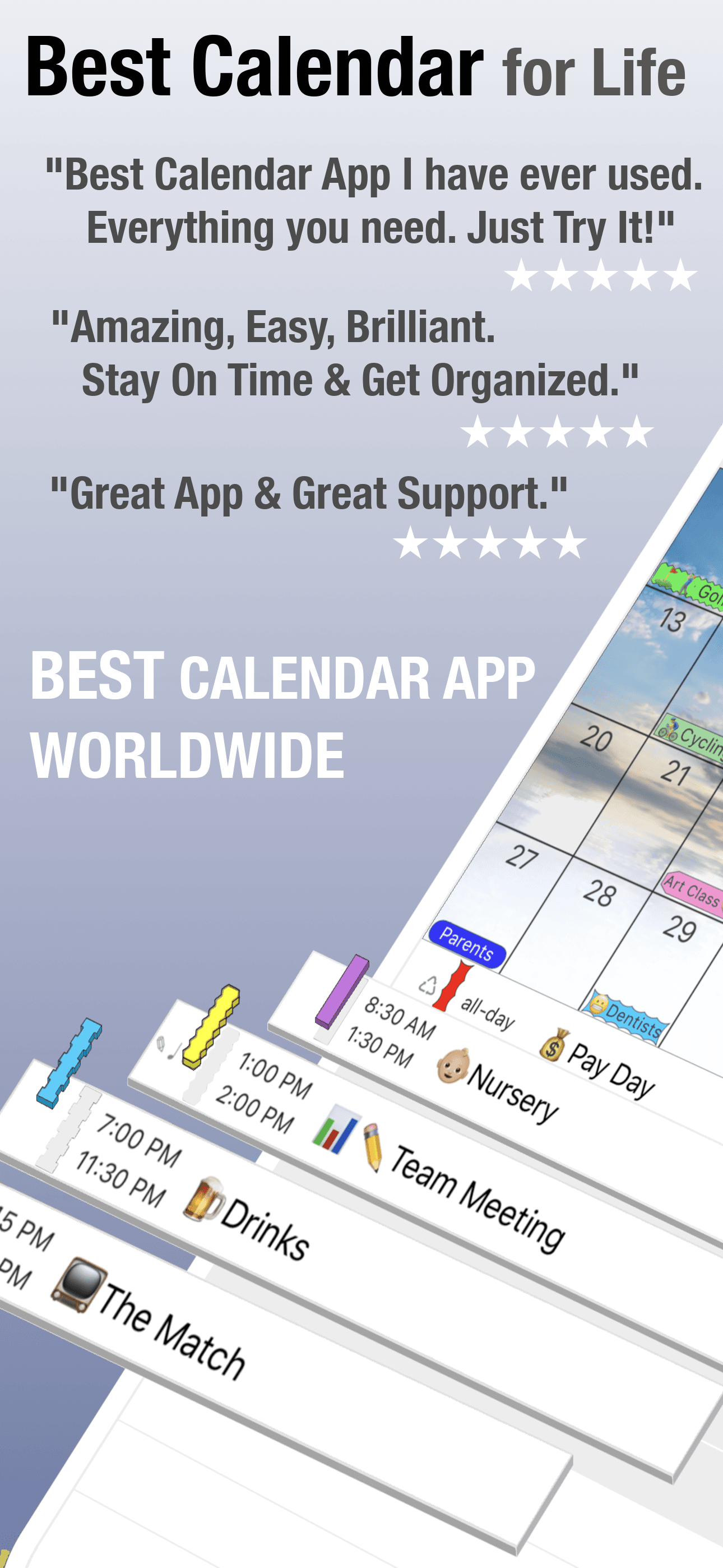 PocketLife Calendar screenshot 1