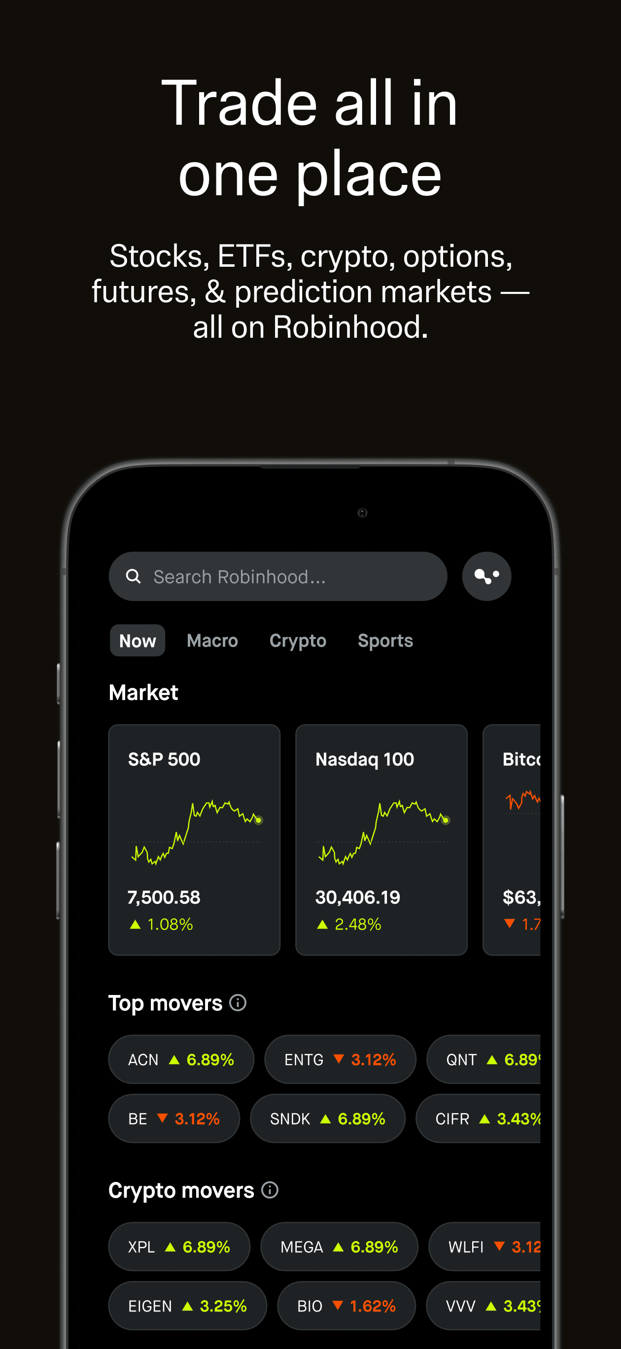 Robinhood: Trading & Investing screenshot 1