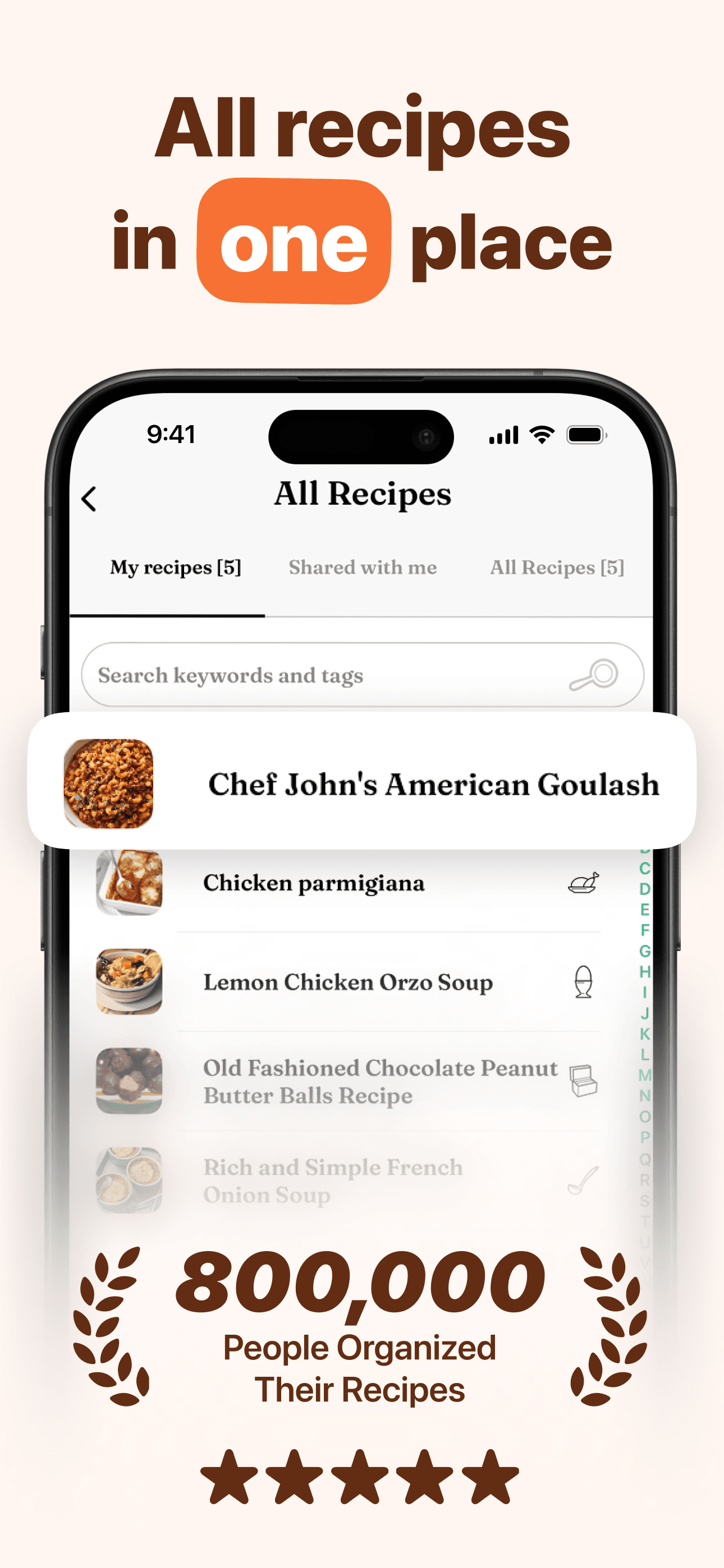 Recipe Keeper Box - OrganizEat screenshot 2