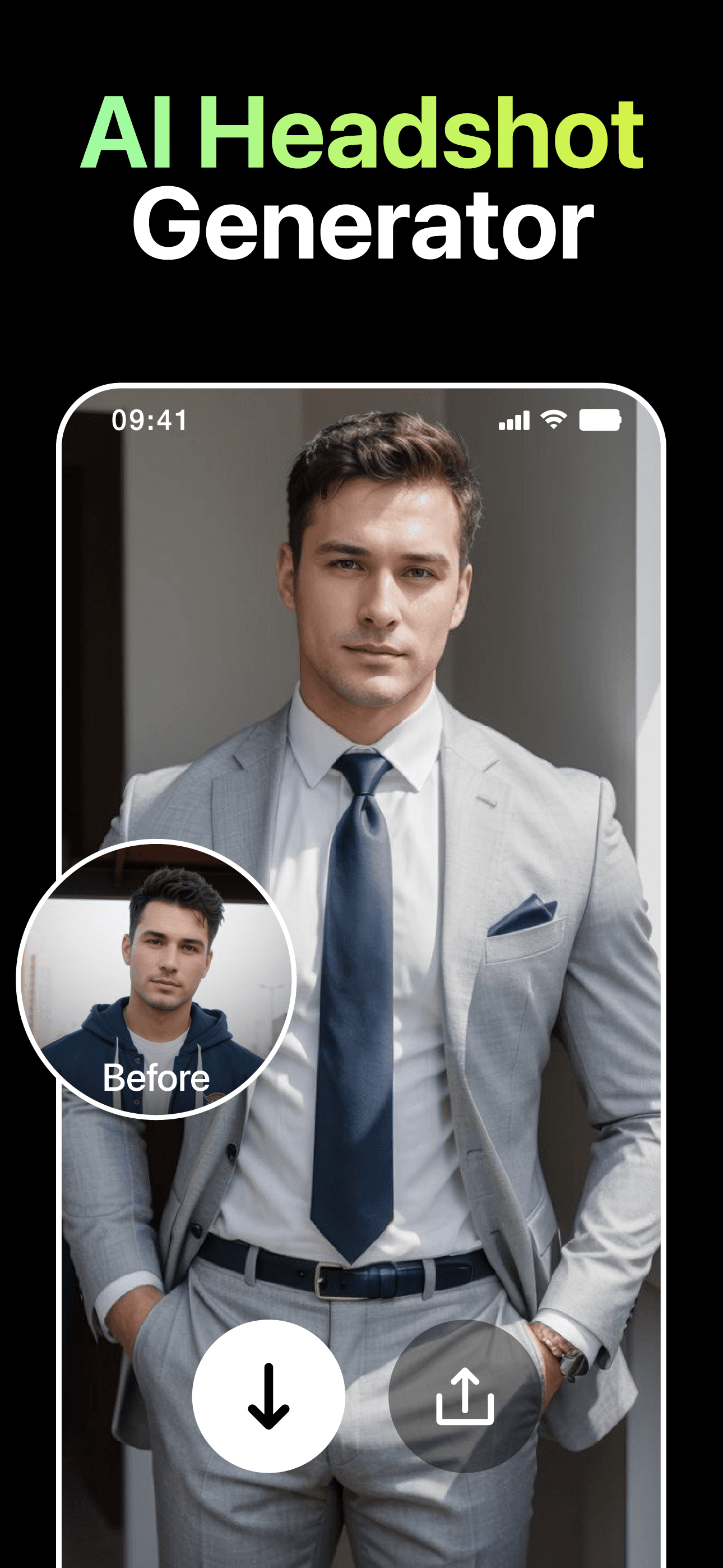 Photic - AI Headshot Generator screenshot 1