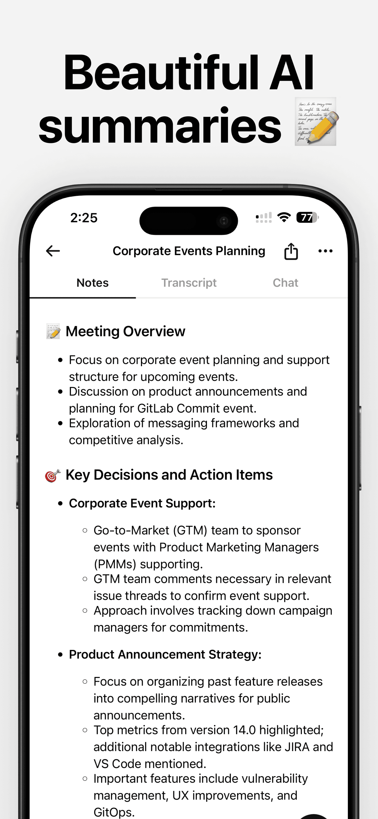 Flownote - AI Note Taker screenshot 3