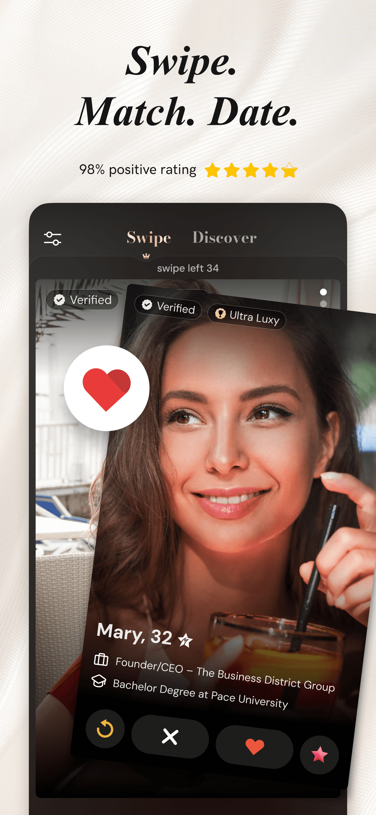 Luxy - Selective Dating App screenshot 2