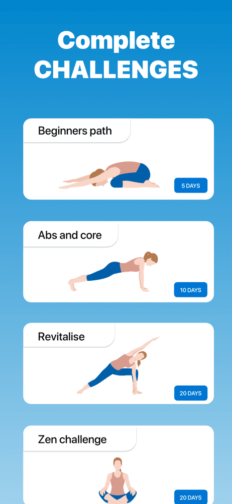 5 Minute Yoga Workouts screenshot 2