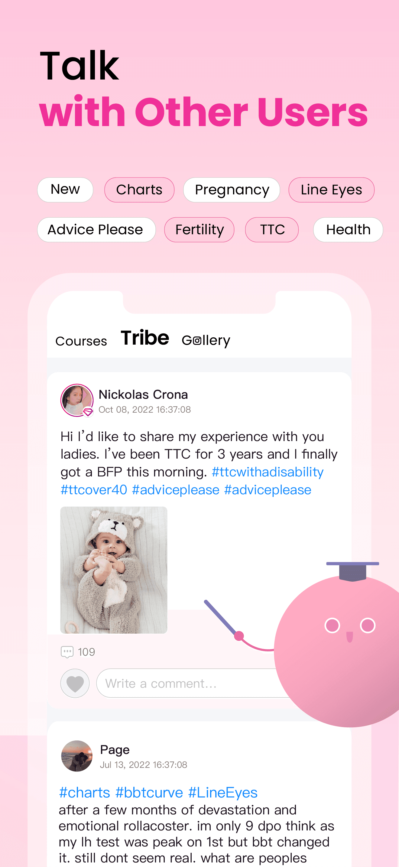 Femometer Fertility Tracker screenshot 2