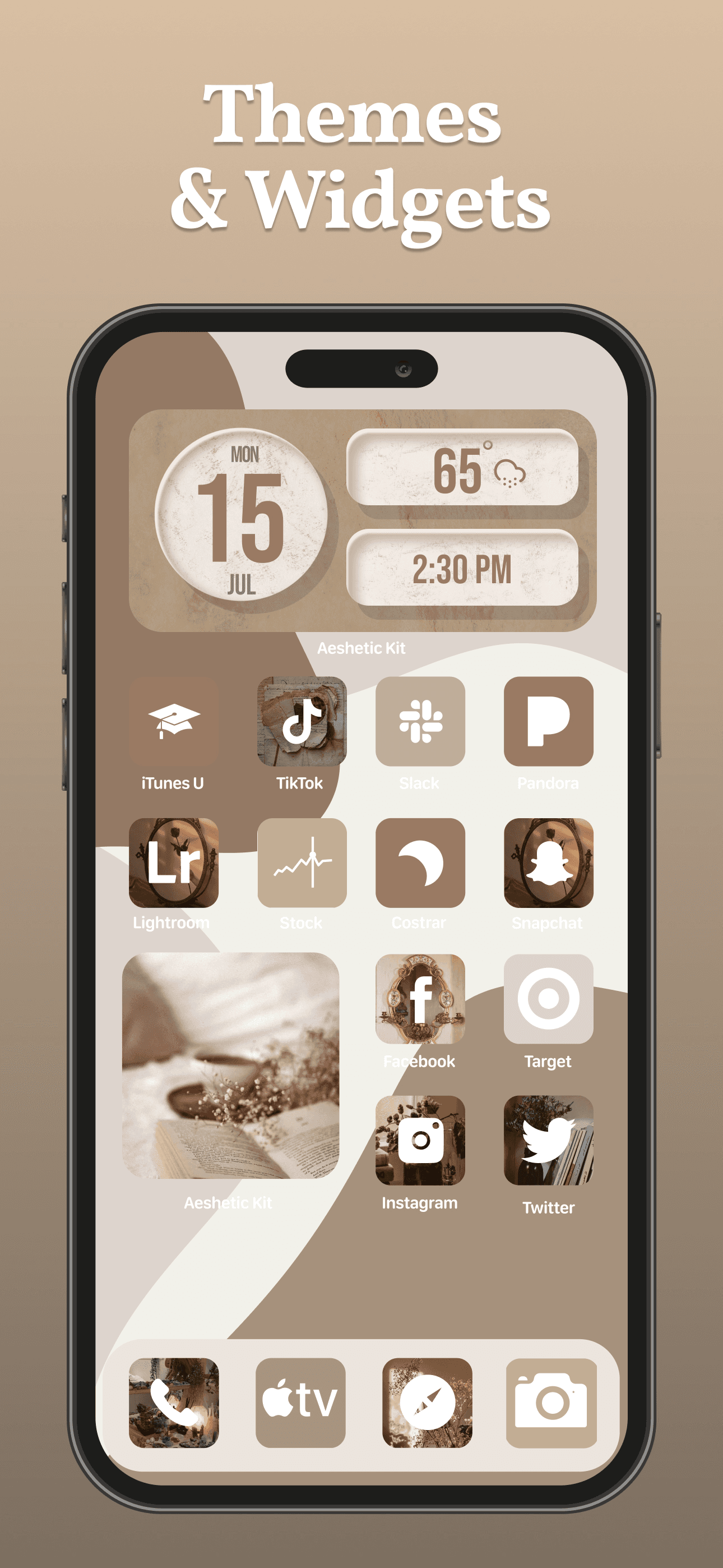 aesthetic kit: widgets, themes screenshot 2