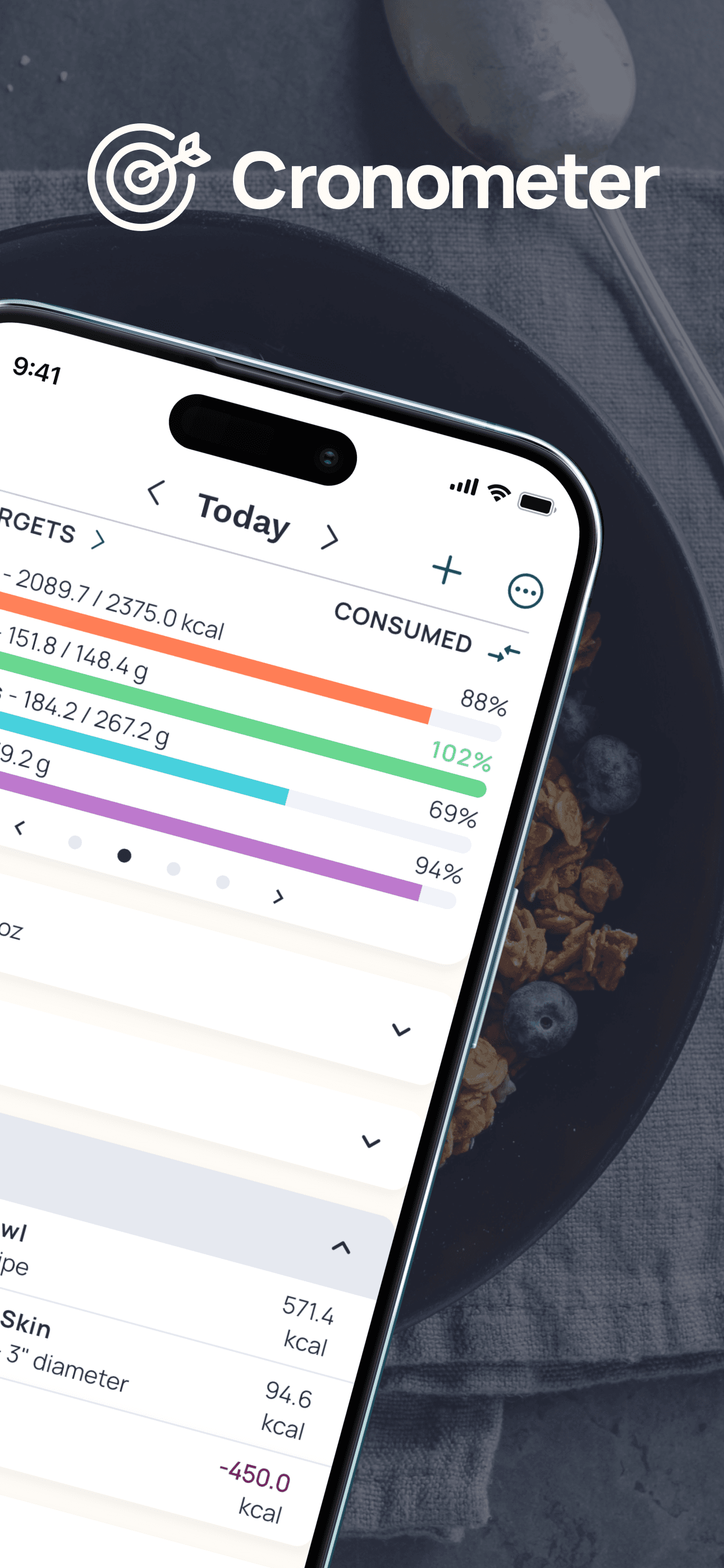 Cronometer: Calorie Counter screenshot 2