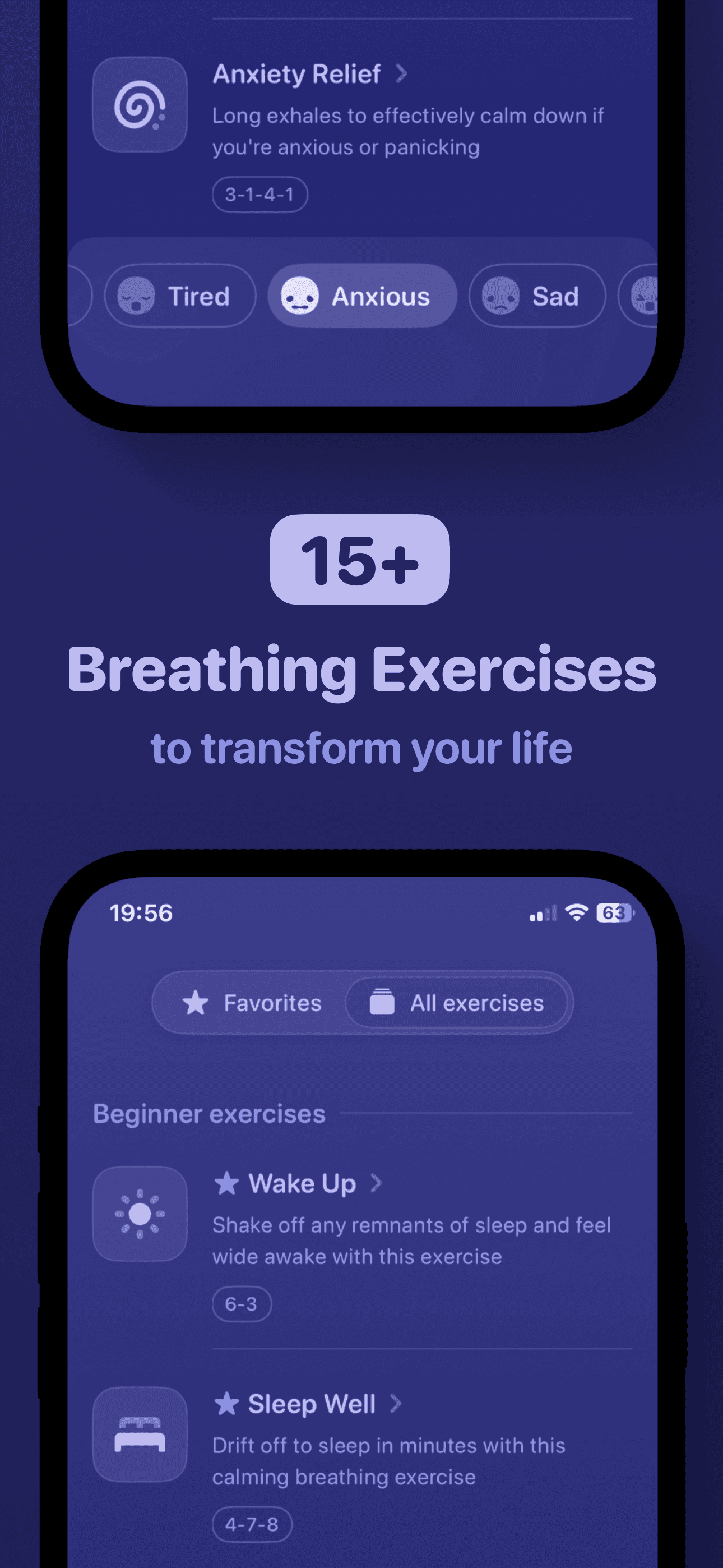 Unwind: Breathing Exercises screenshot 3