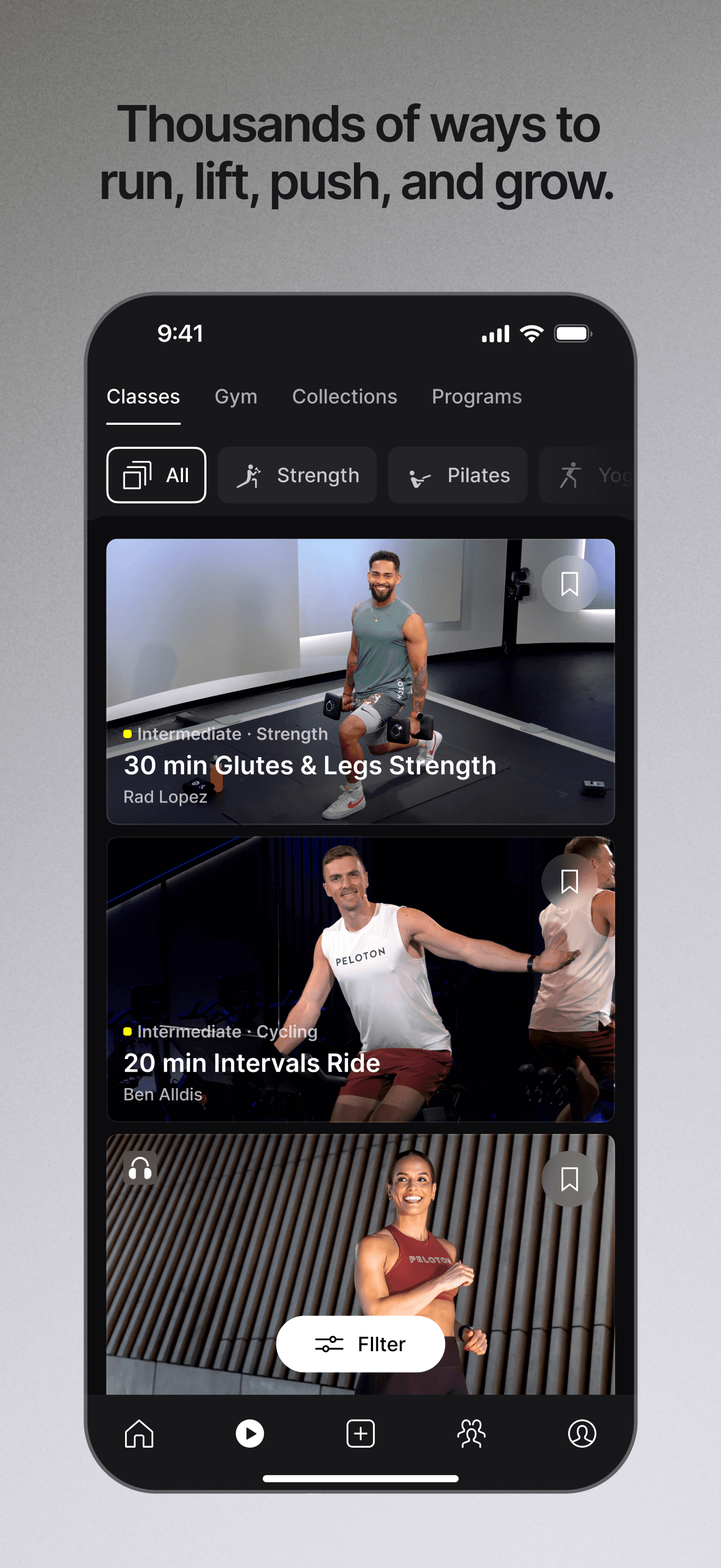 Peloton: Fitness & Workouts screenshot 3
