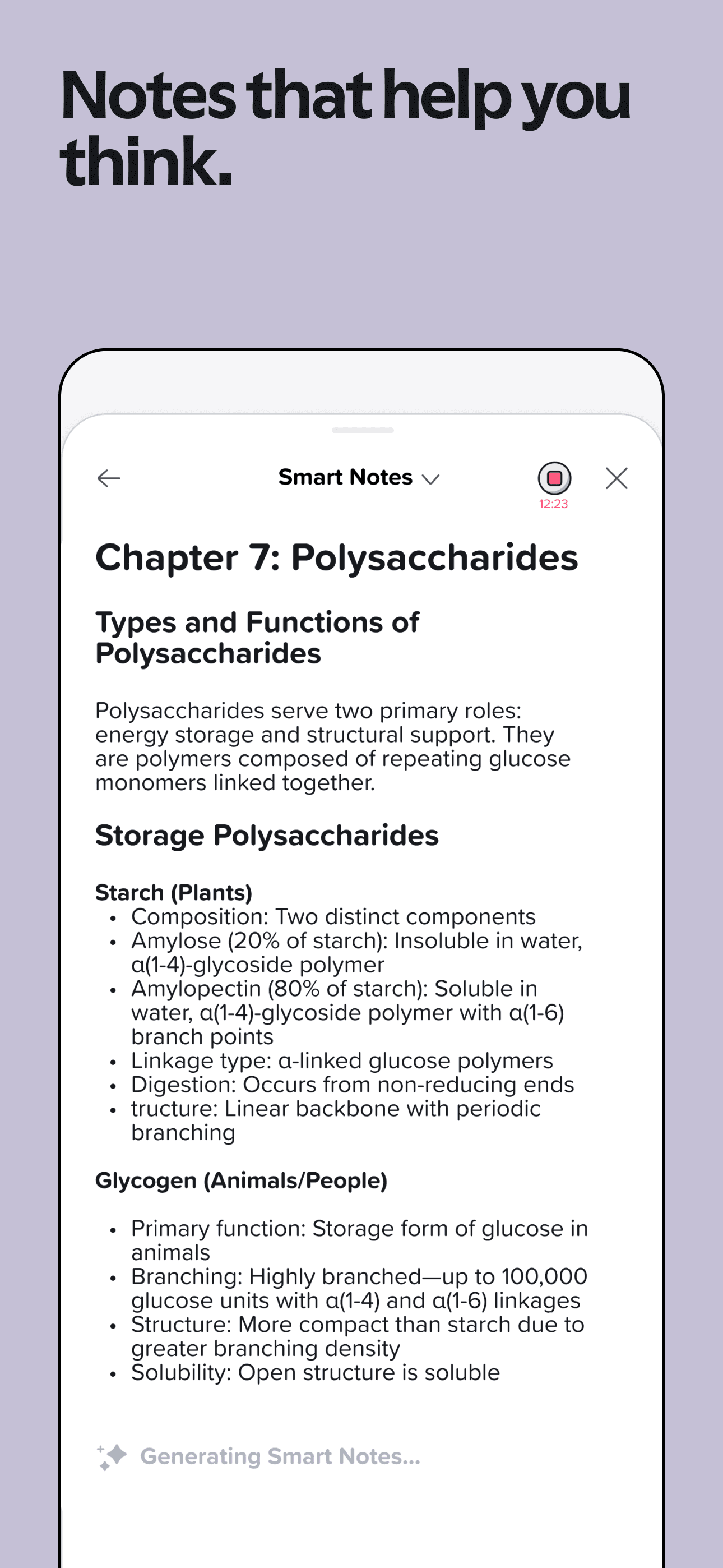 Notability: AI Notes & Planner screenshot 2