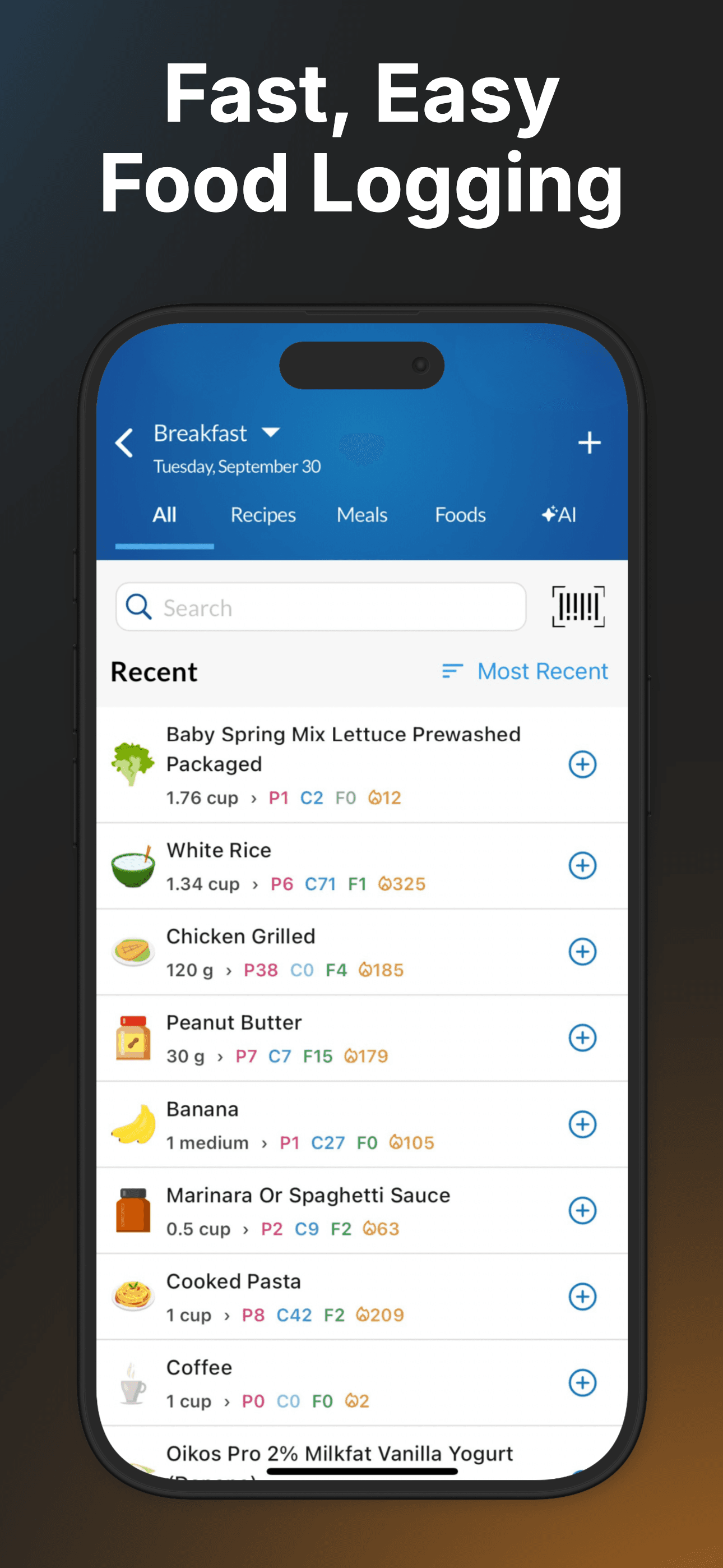 MacrosFirst - Macro Tracker screenshot 2
