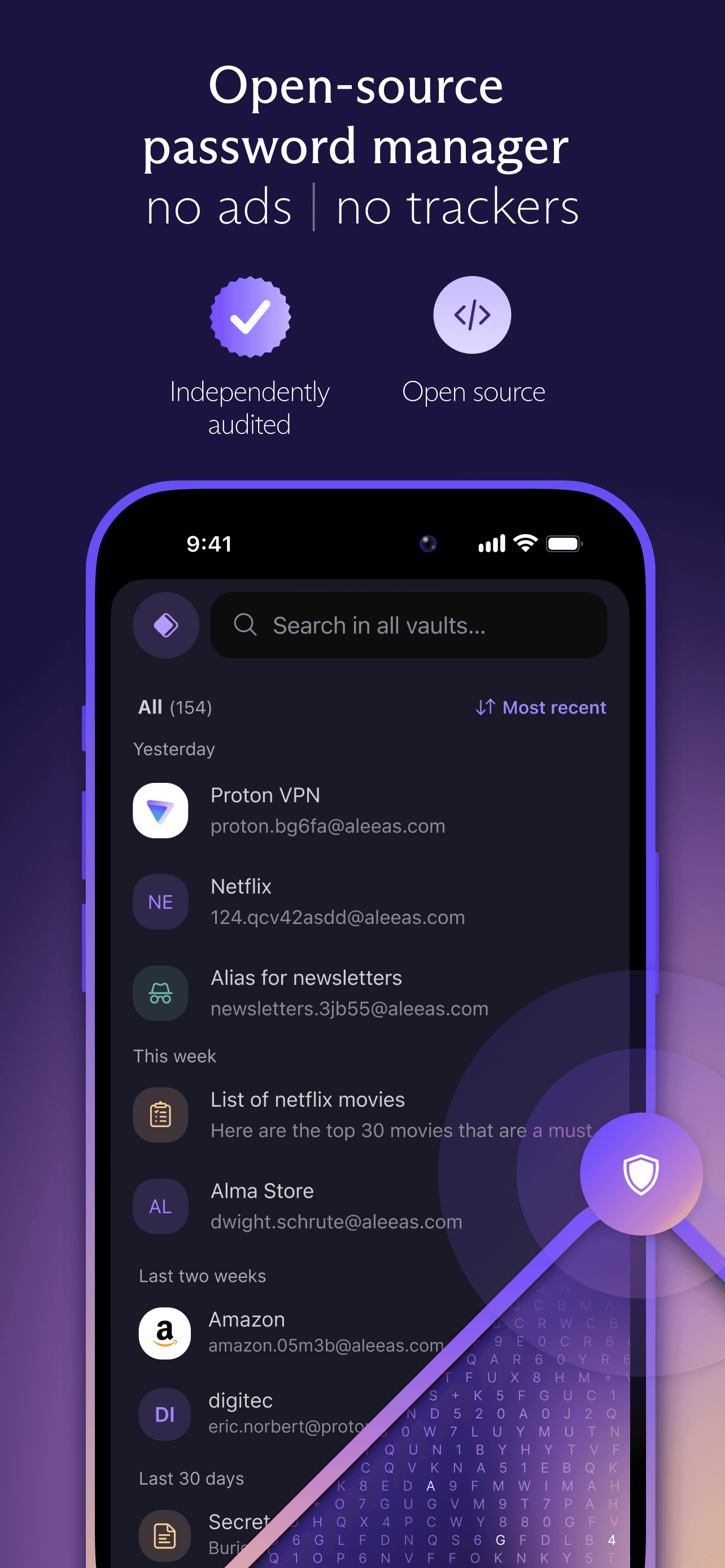 Proton Pass - Password Manager screenshot 1