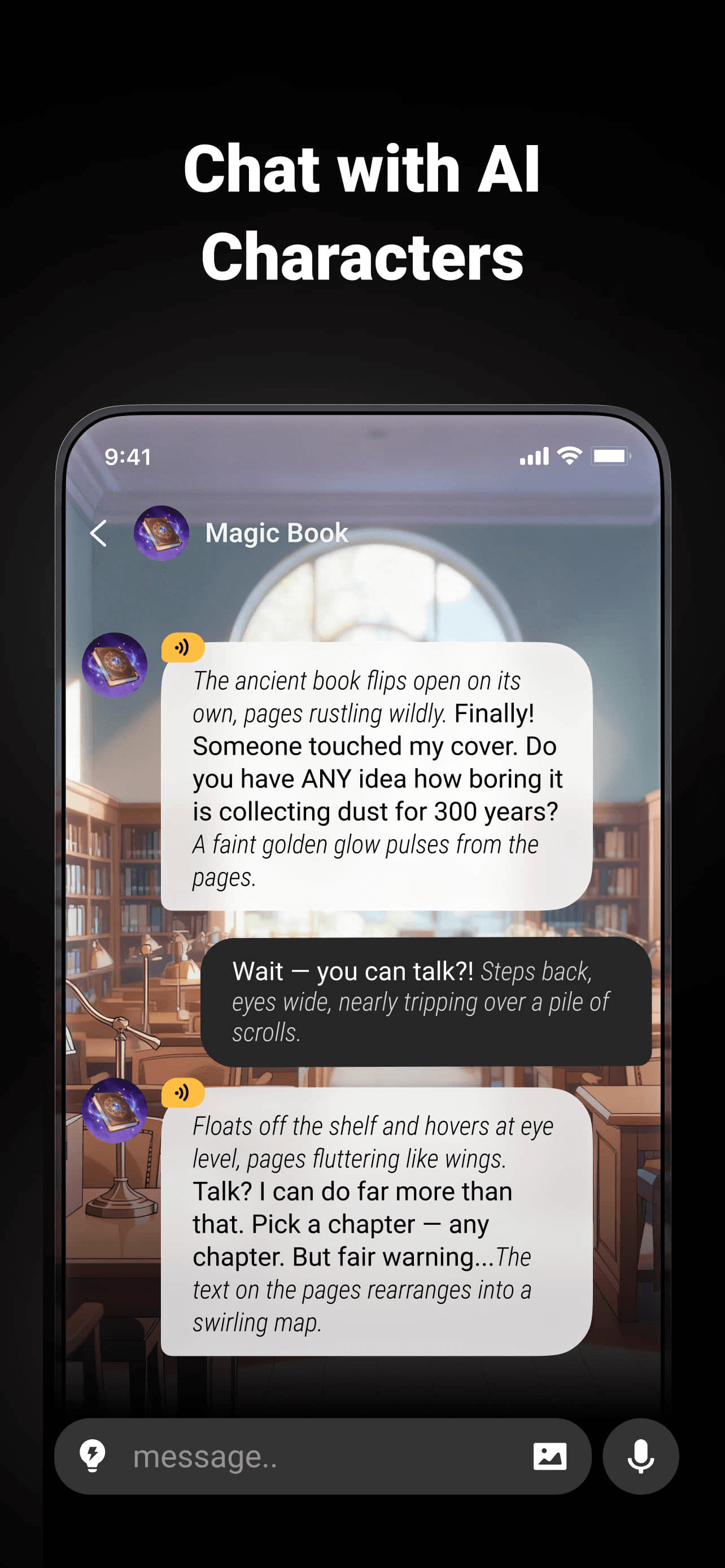 Flipped:Chat with AI Character screenshot 2
