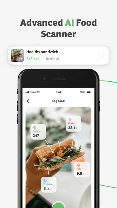 Virtuafood: AI Calorie Tracker screenshot 3
