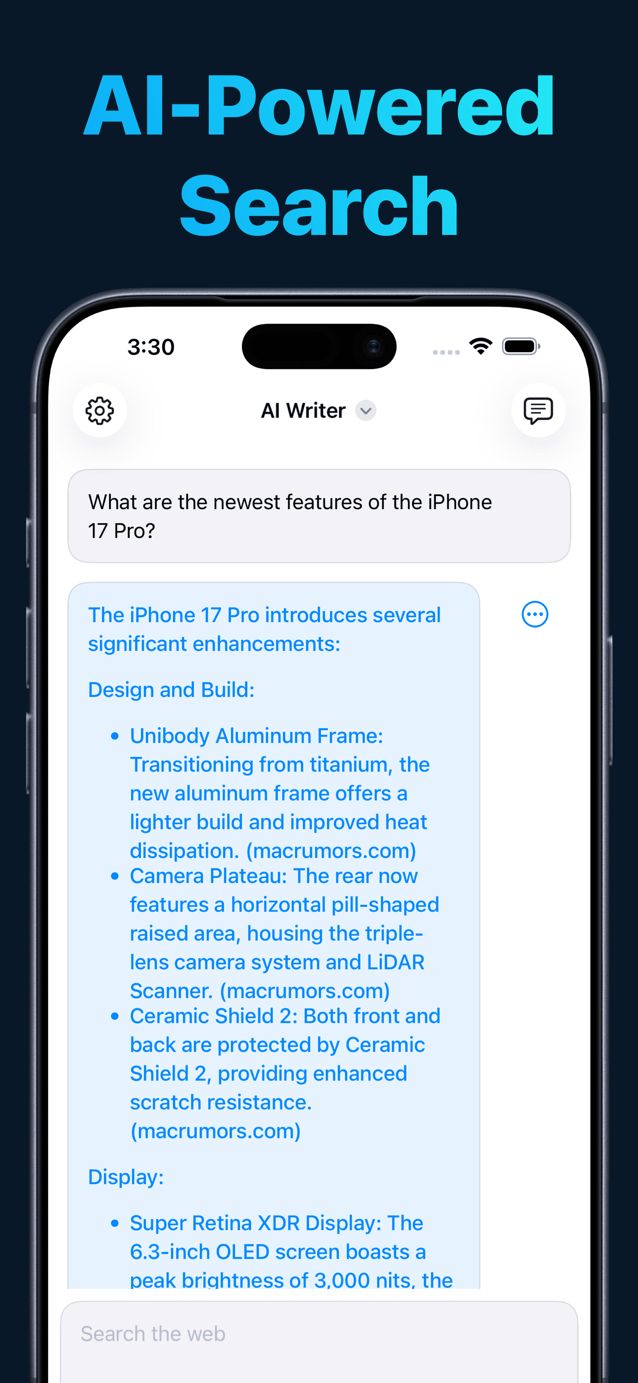 AI Writer - Writing Assistant screenshot 3