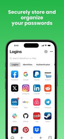 RoboForm Password Manager screenshot 1