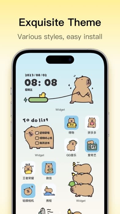 Colorful Widget- Widget&Themes screenshot 3
