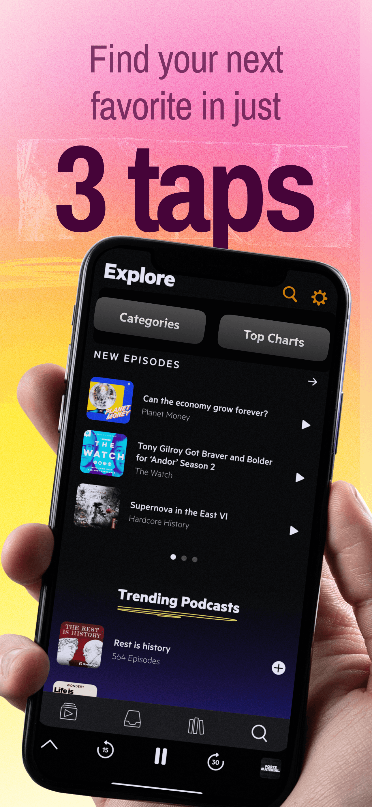 Castro: Podcast App & Player screenshot 3