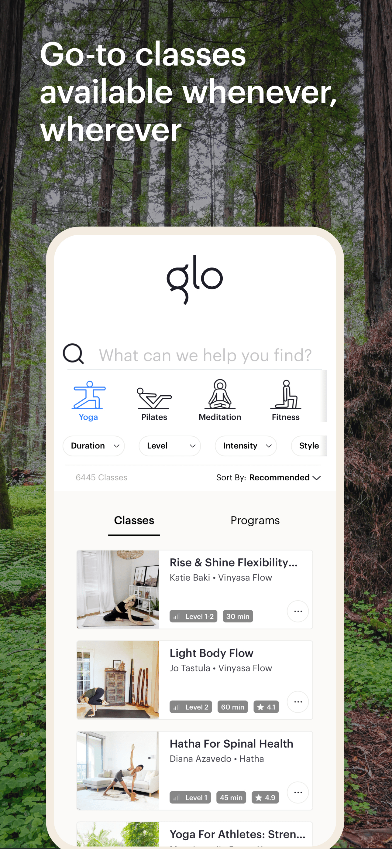 Glo | Yoga and Meditation App screenshot 3