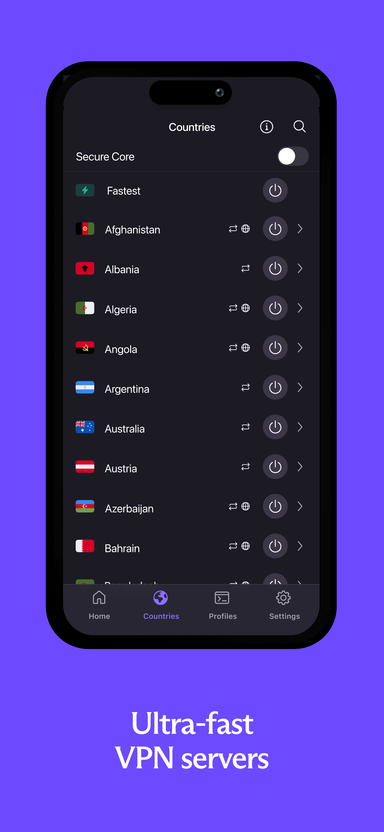 Proton VPN: Fast & Secure screenshot 3