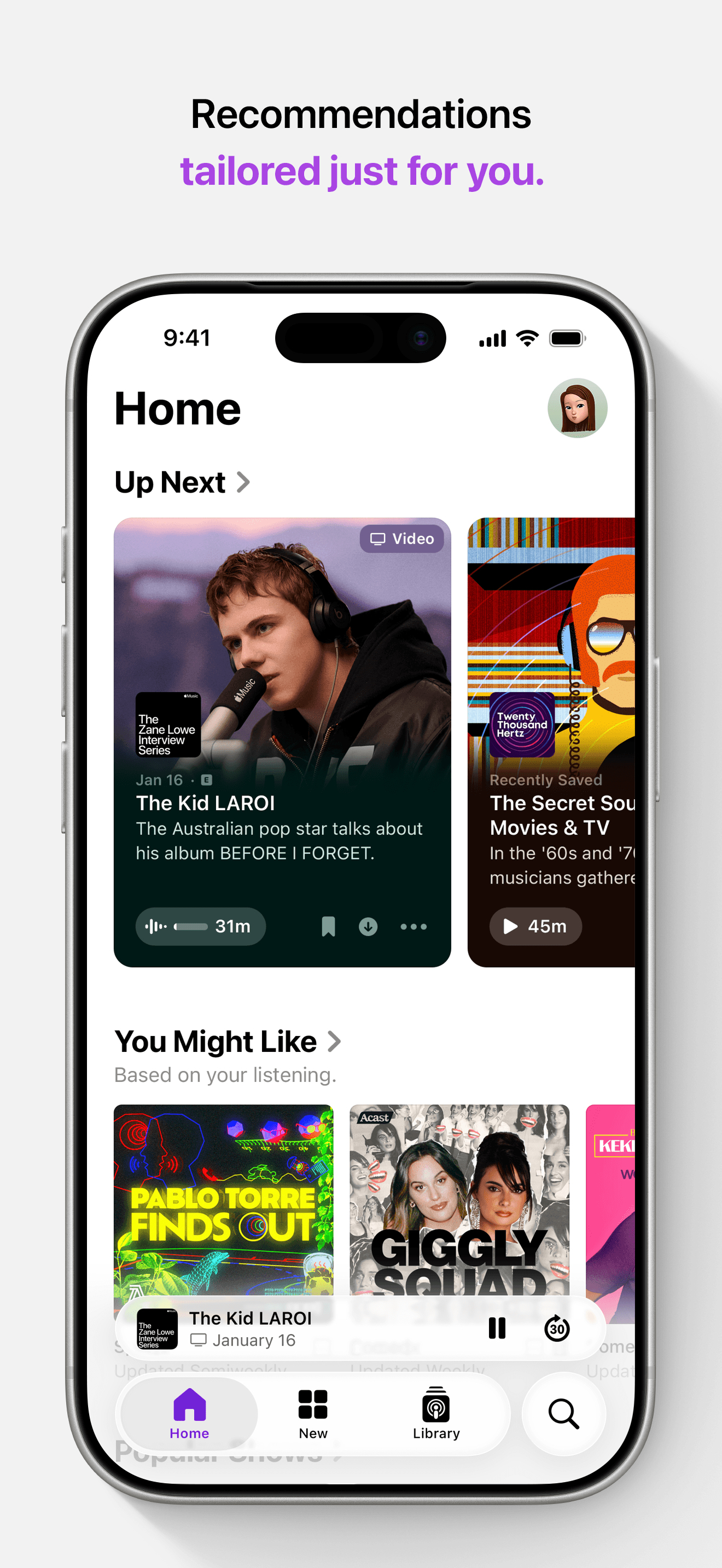 Apple Podcasts screenshot 1