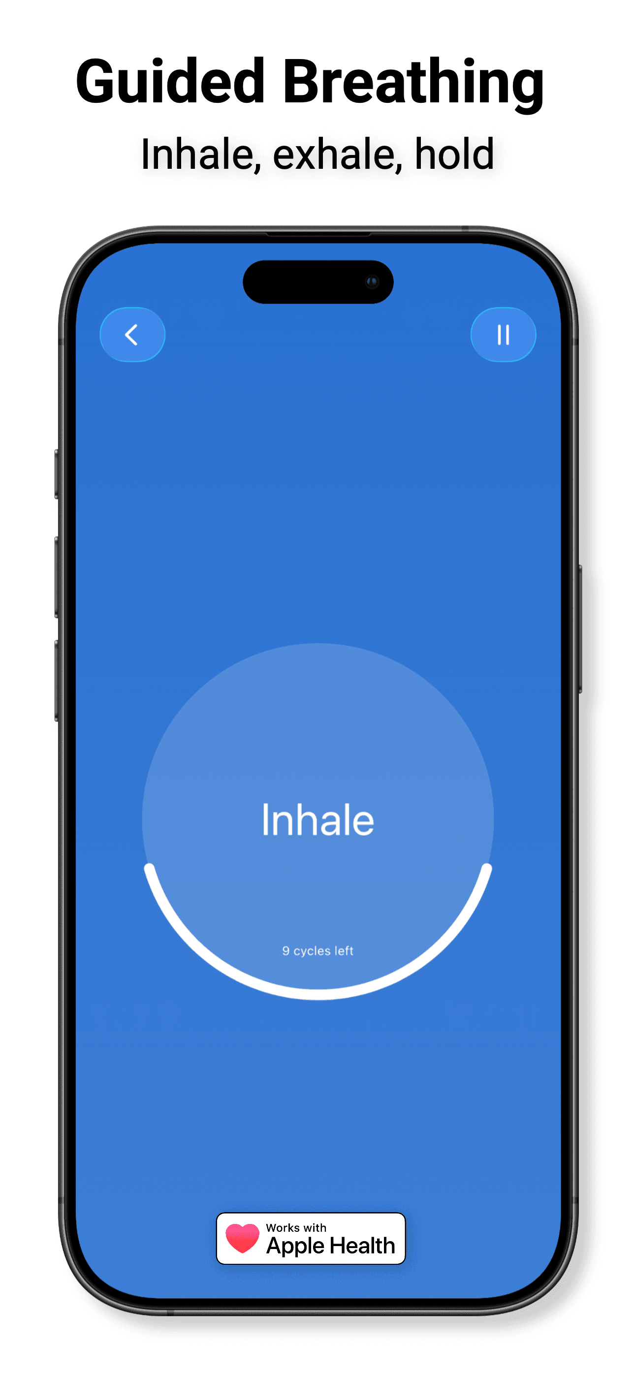 iBreathe – Relax and Breathe screenshot 1