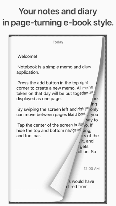 Notebook - Diary & Journal App screenshot 1