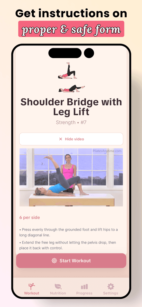 Tone AI: Pilates, Yoga at Home screenshot 3