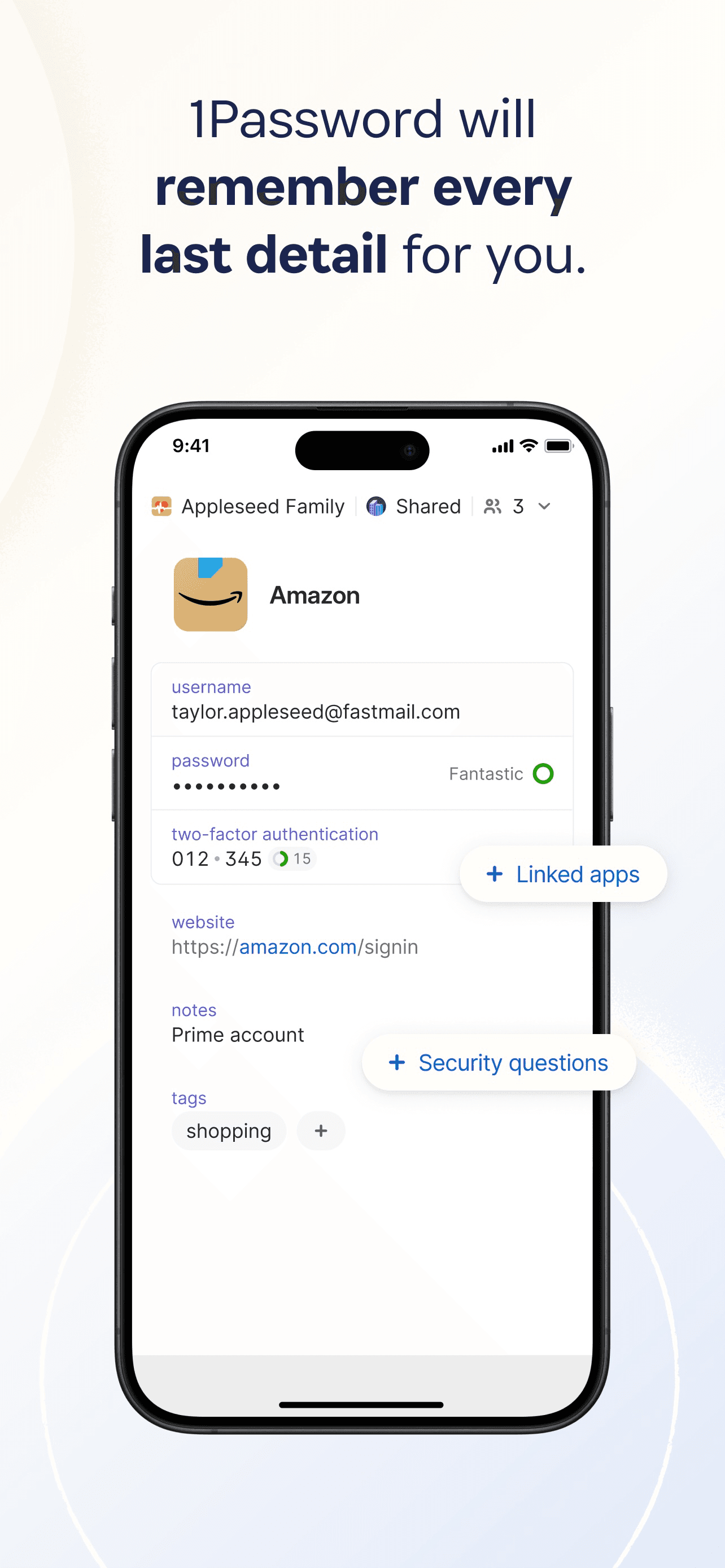 1Password: Password Manager screenshot 2