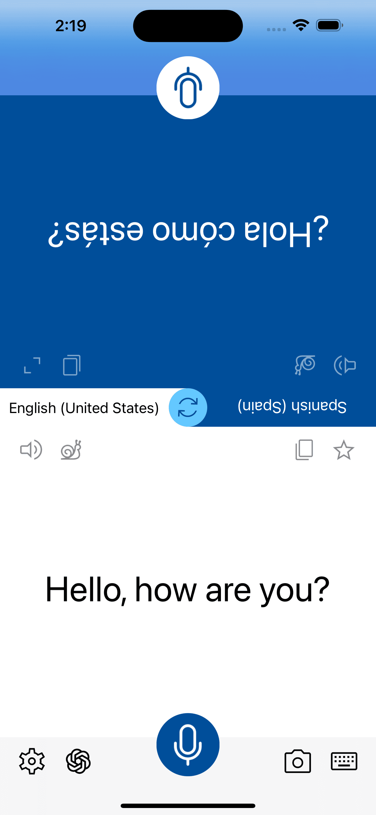 Instant Voice Translate screenshot 1