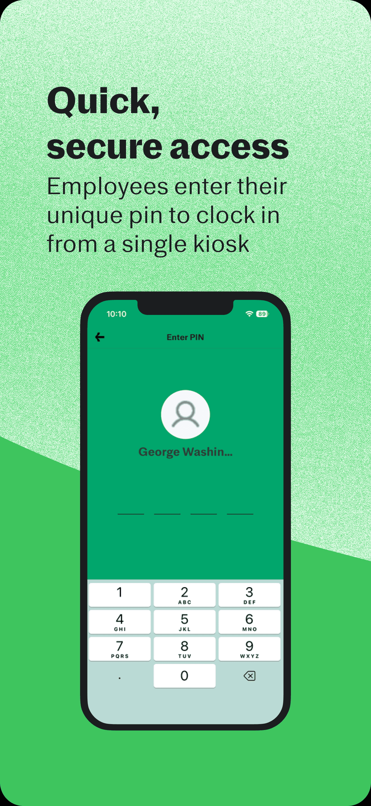 Justworks Terminal screenshot 1