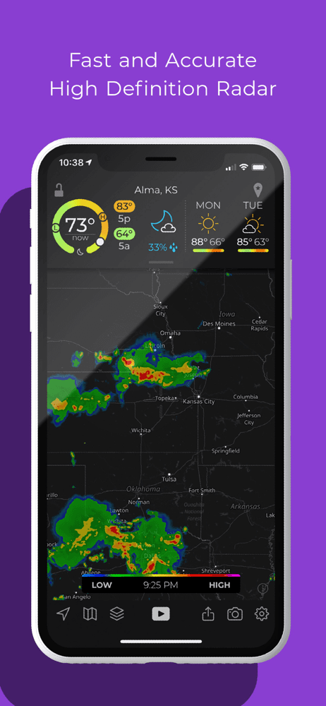 MyRadar Accurate Weather Radar screenshot 1
