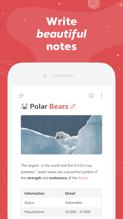 Bear - Markdown Notes screenshot 1
