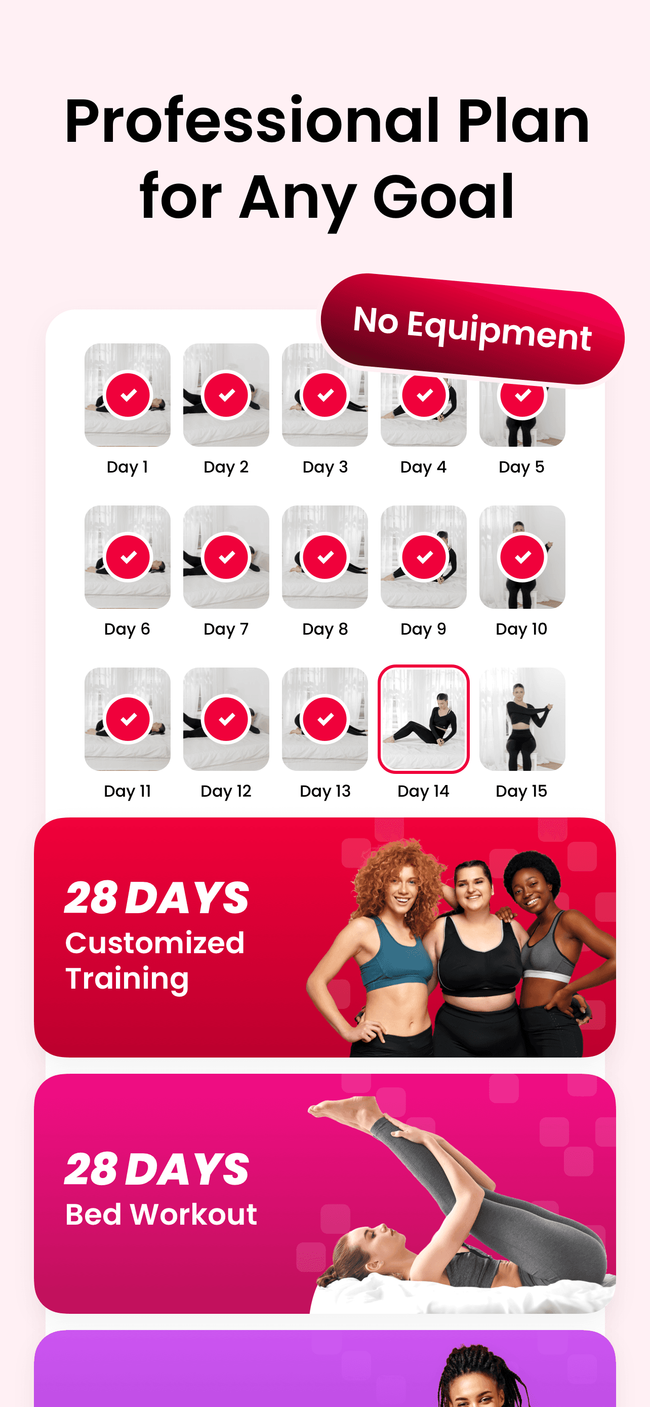 JustFit: Lazy Workout & Fit screenshot 2